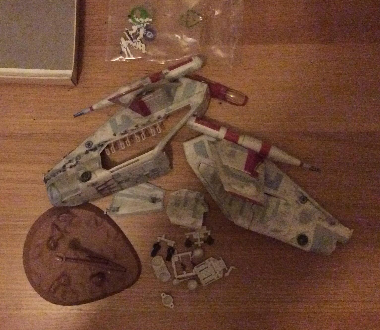 vintage star wars parts